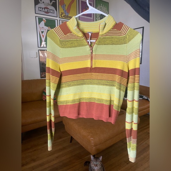 Free People Retro Sweater - Picture 3 of 8